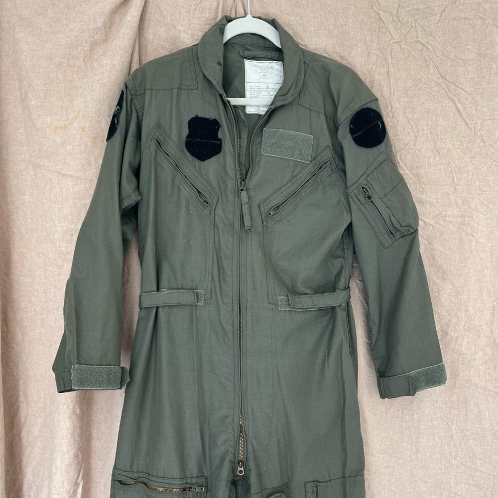 Vintage Unisex Air Force Fly Suit - Fire Retardant- 40R